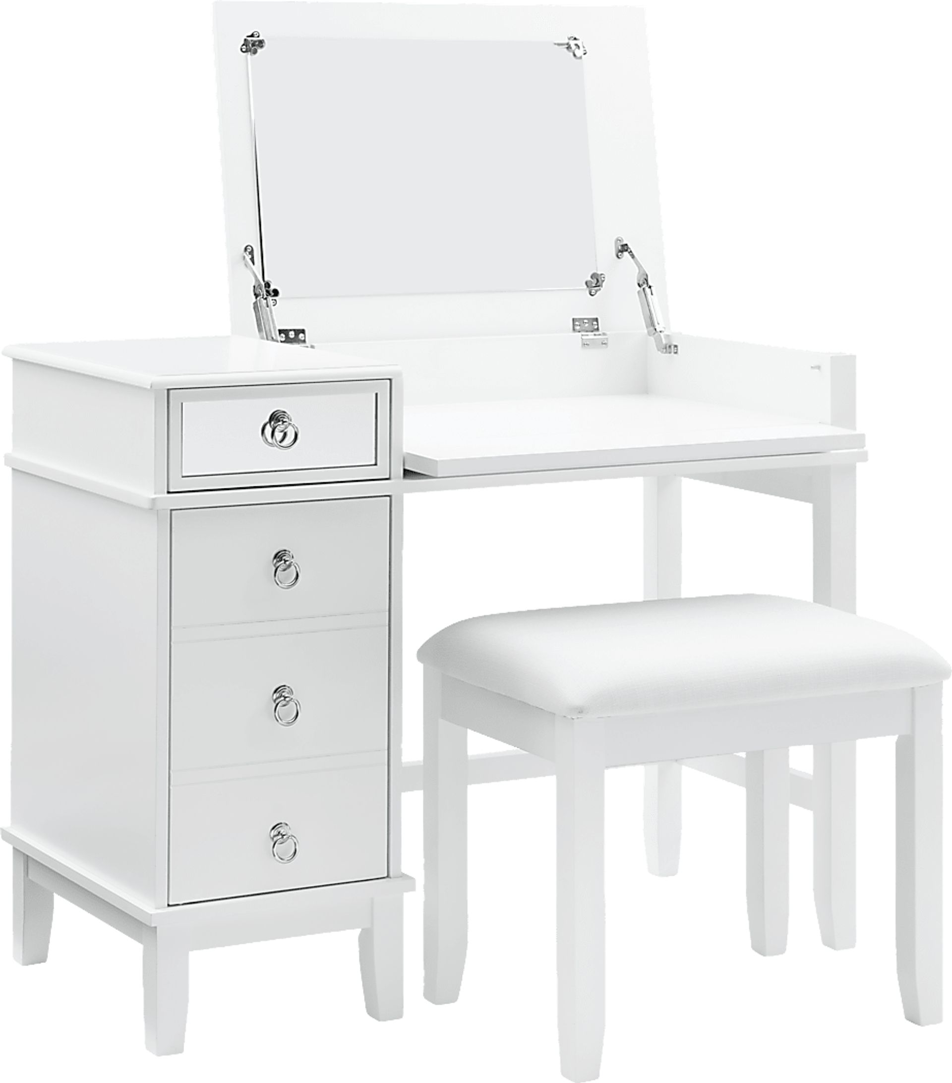 Bream White Vanity Set - Image 12