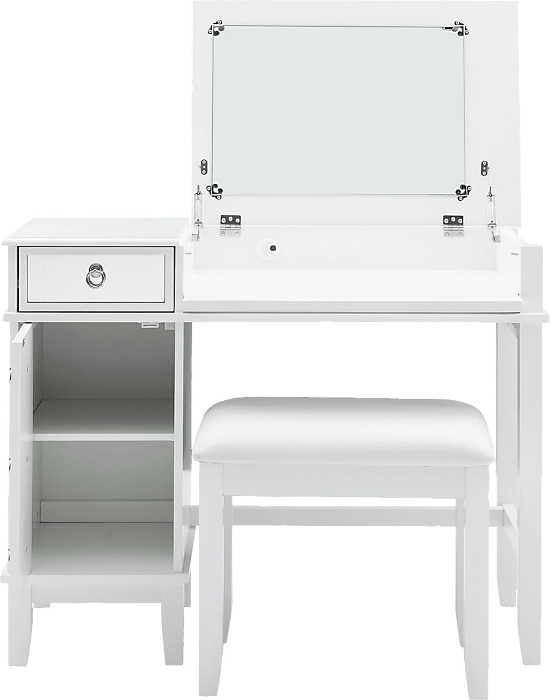 Bream White Vanity Set - Image 13