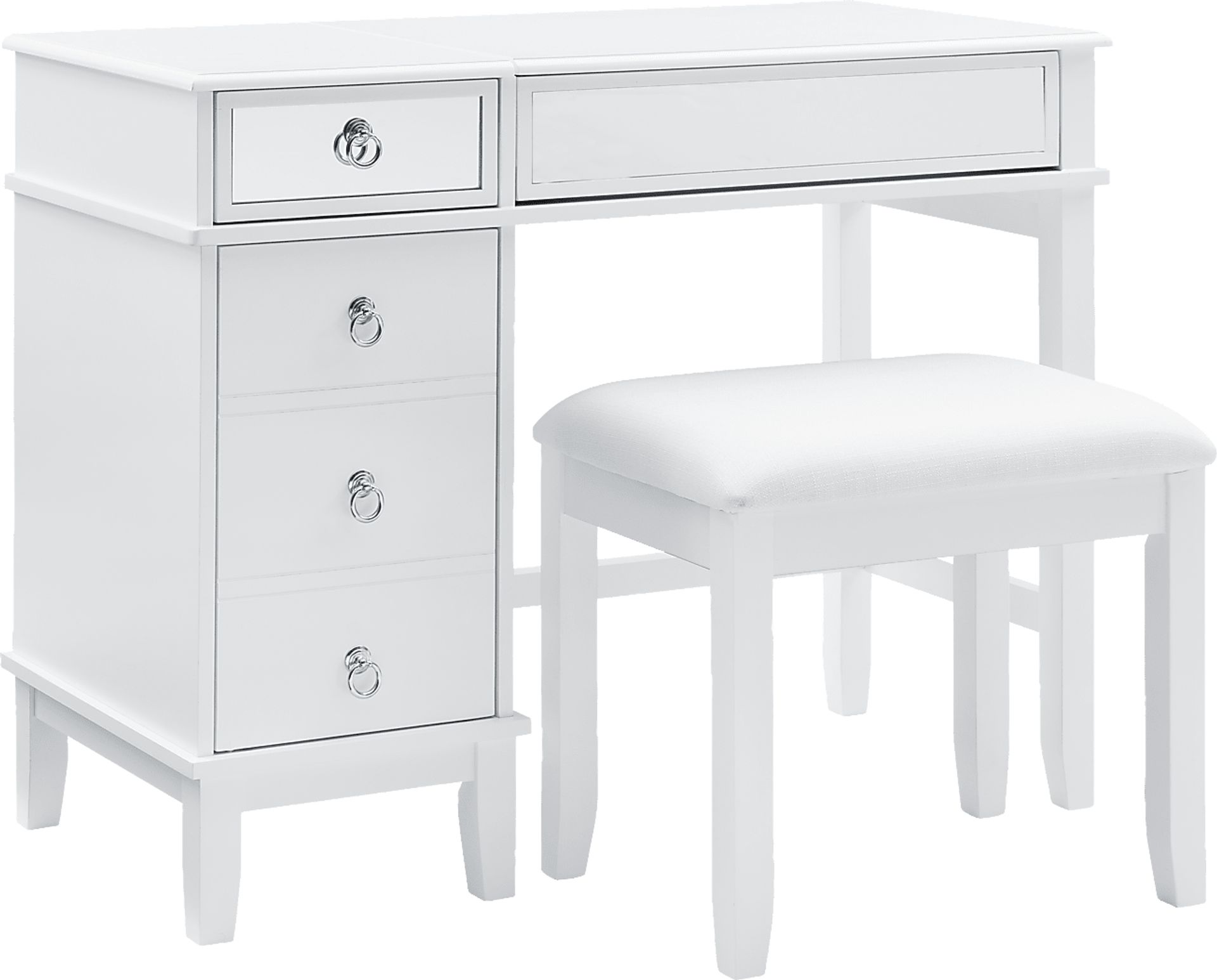 Bream White Vanity Set - Image 1