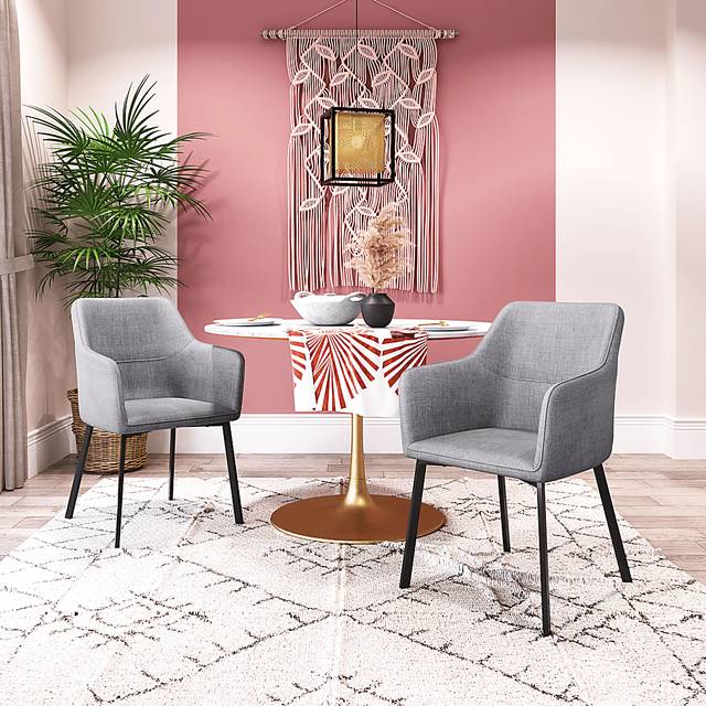 Brecknock Gray Dining Chair - Thumbnail - Image 2