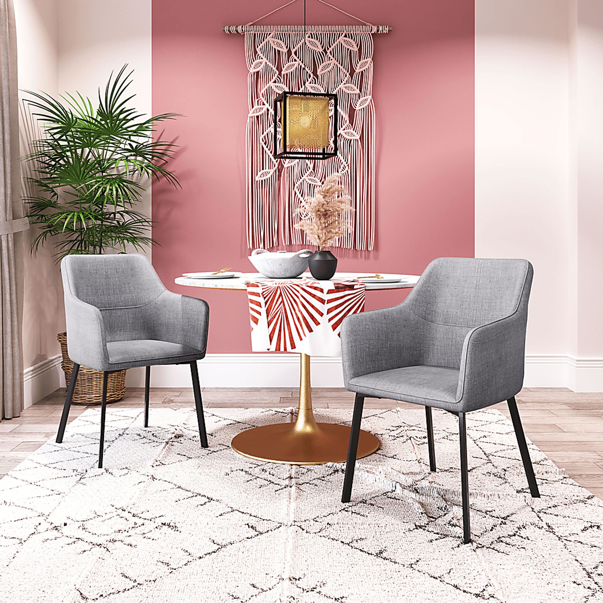Brecknock Gray Dining Chair - Image 2