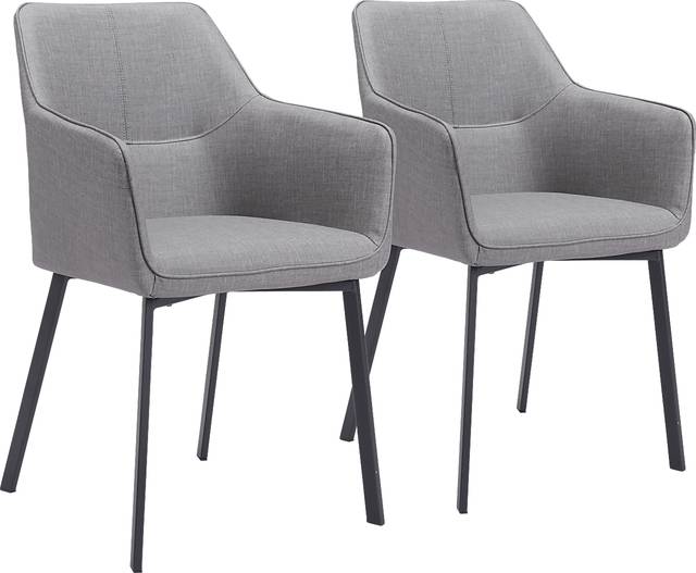 Brecknock Gray Dining Chair - Thumbnail - Image 1