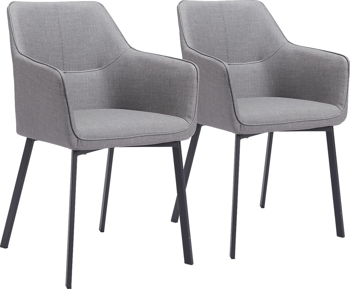 Brecknock Black Black,Colors Polyester Fabric Dining Chair Rooms to Go