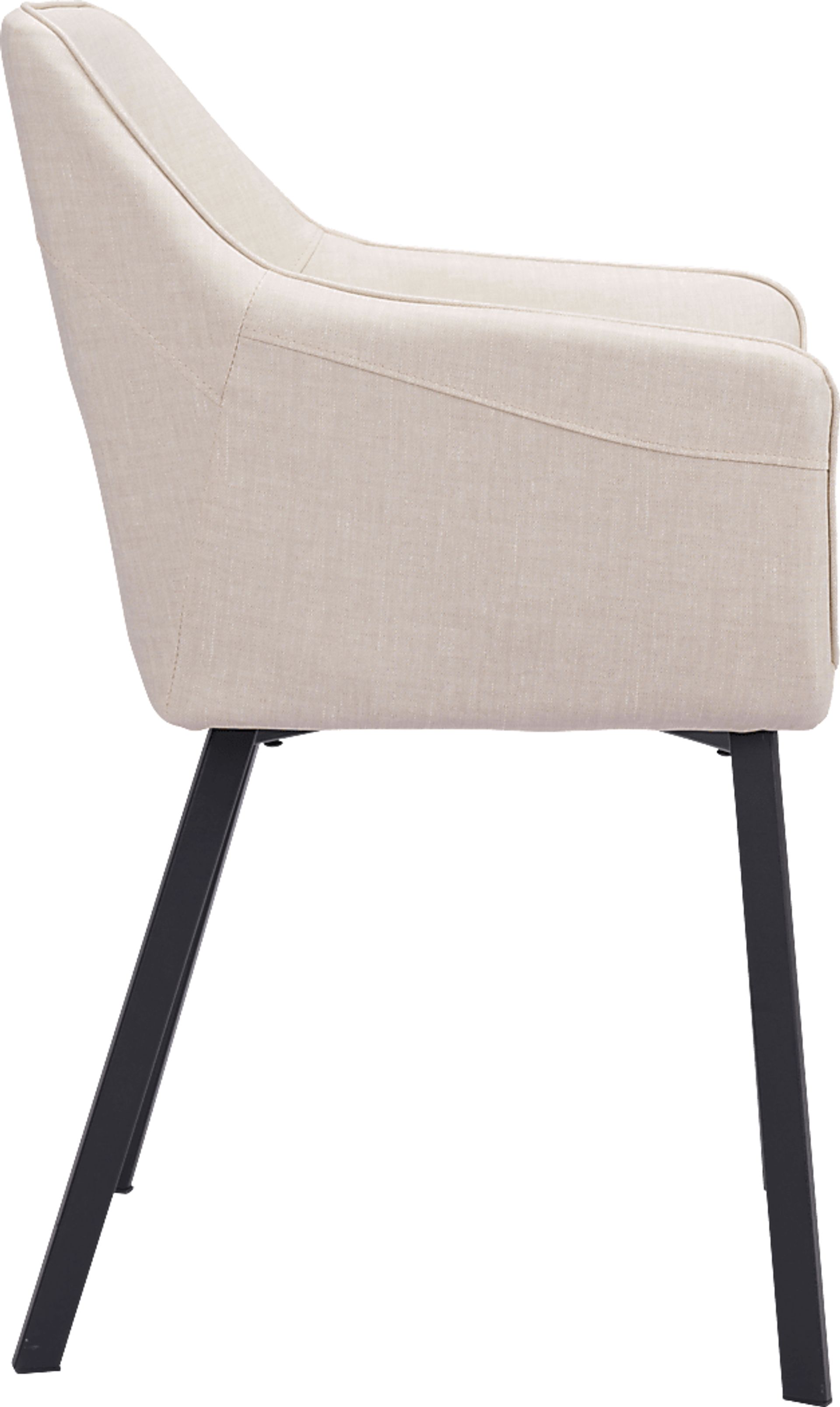 Brecknock White Dining Chair - Image 4