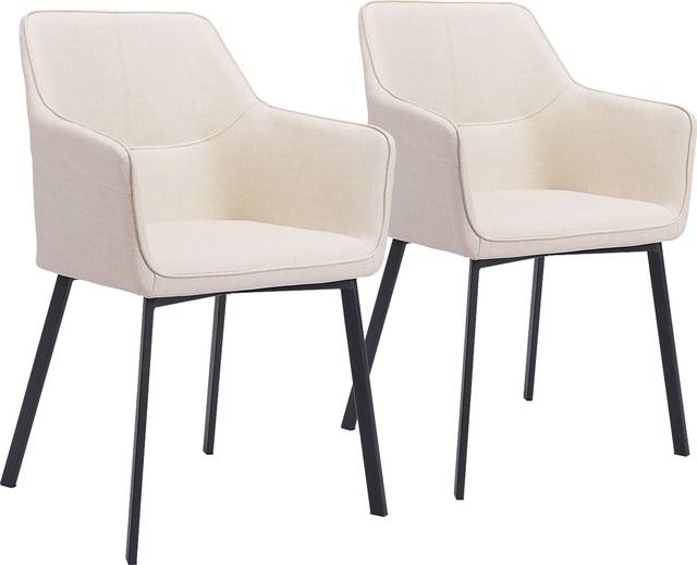 Brecknock White Dining Chair - Thumbnail - Image 1