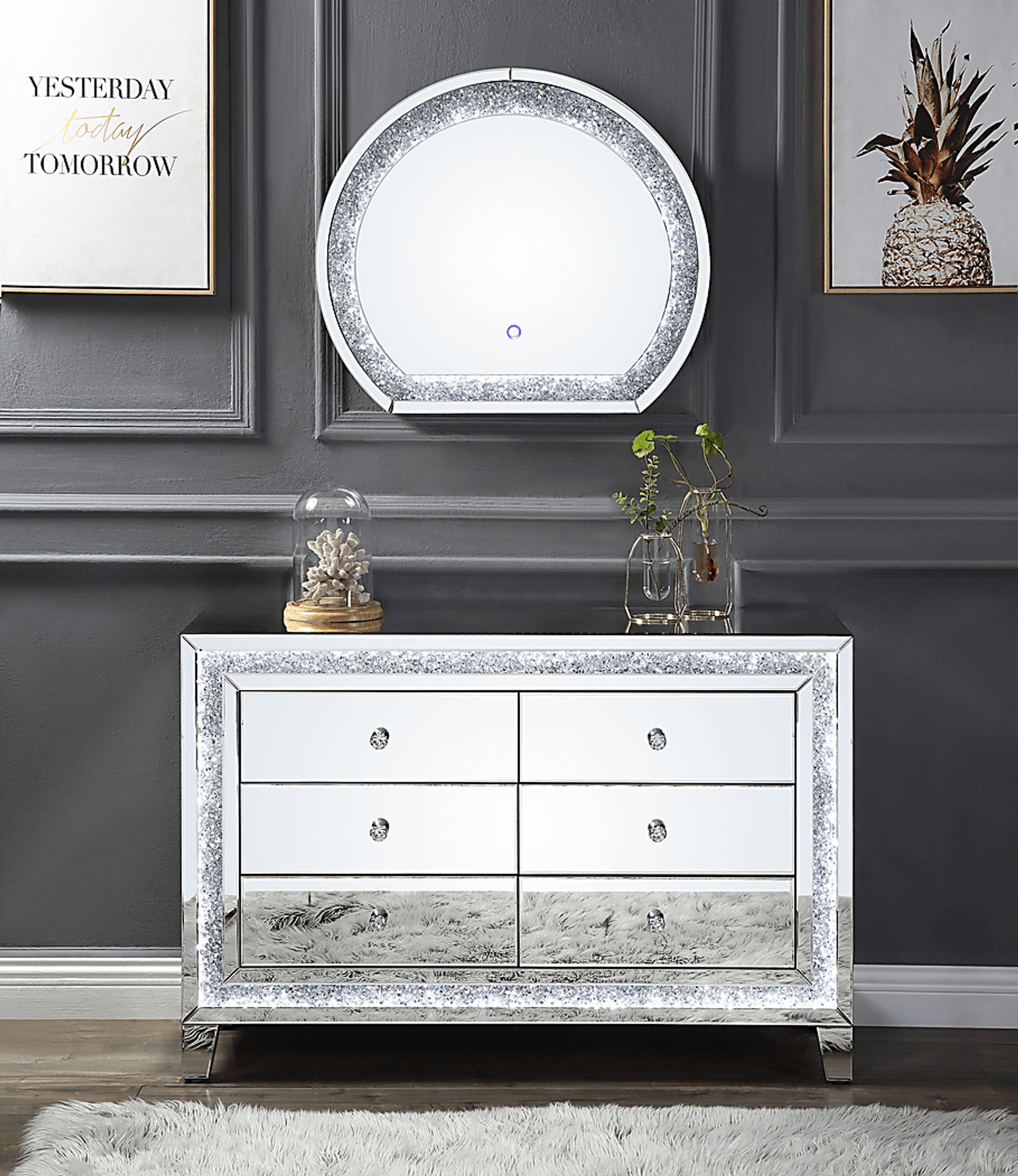 Breeland Silver Accent Cabinet - Image 2