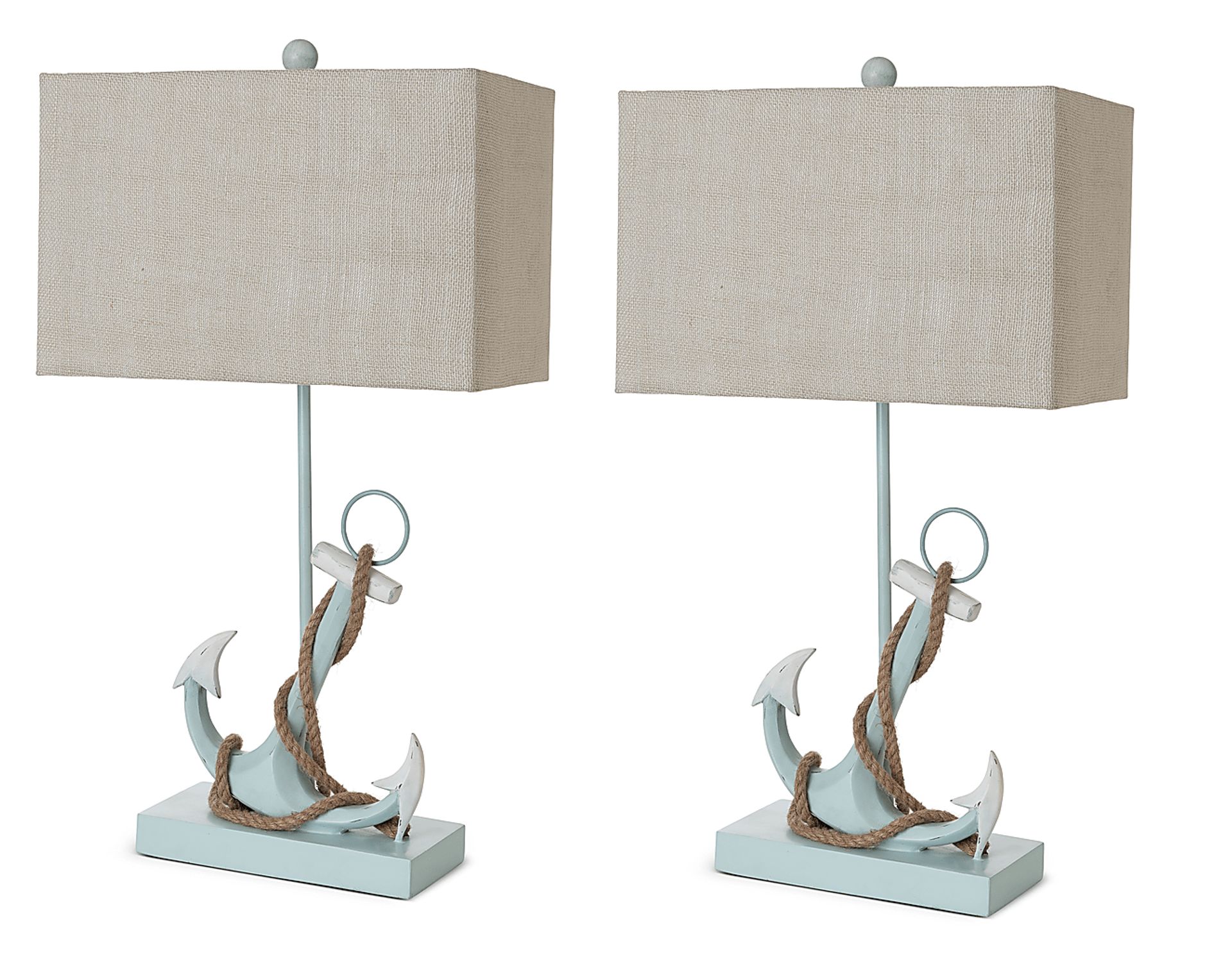 Breeze Cay Blue Lamp Set of 2 - Image 1