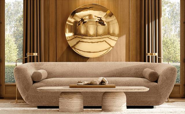 Breezewick Brown Sofa - Thumbnail - Image 2