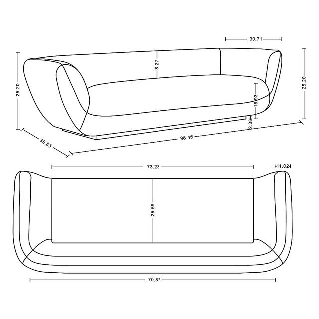 Breezewick Brown Sofa - Thumbnail - Image 10