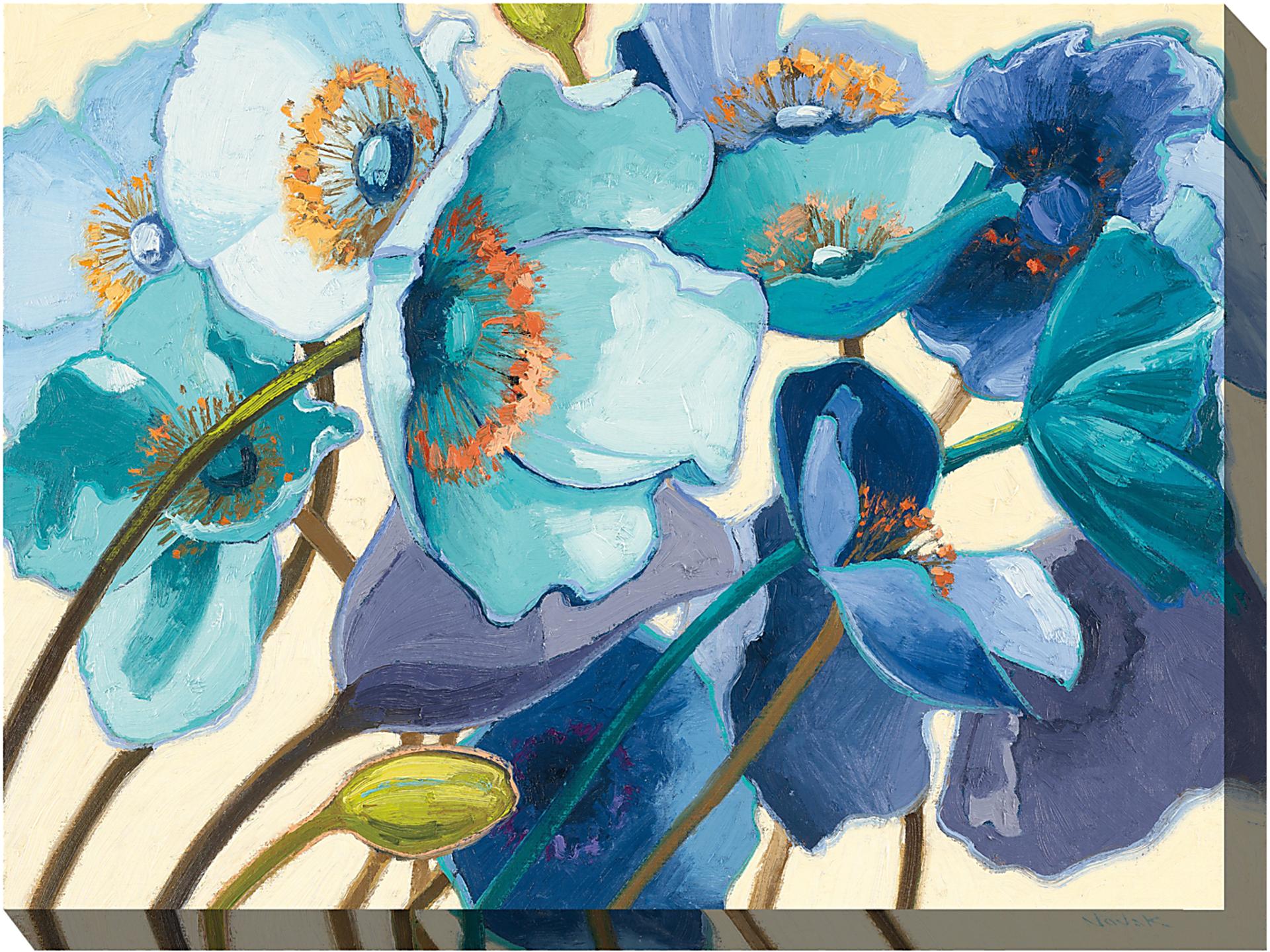 Breezy Blues Outdoor/Indoor Wall Art