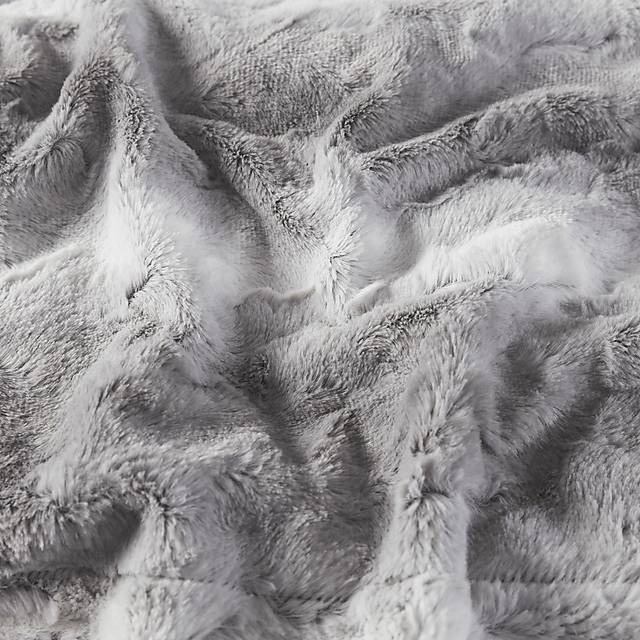 Bregenz Gray Throw Blanket - Thumbnail - Image 5