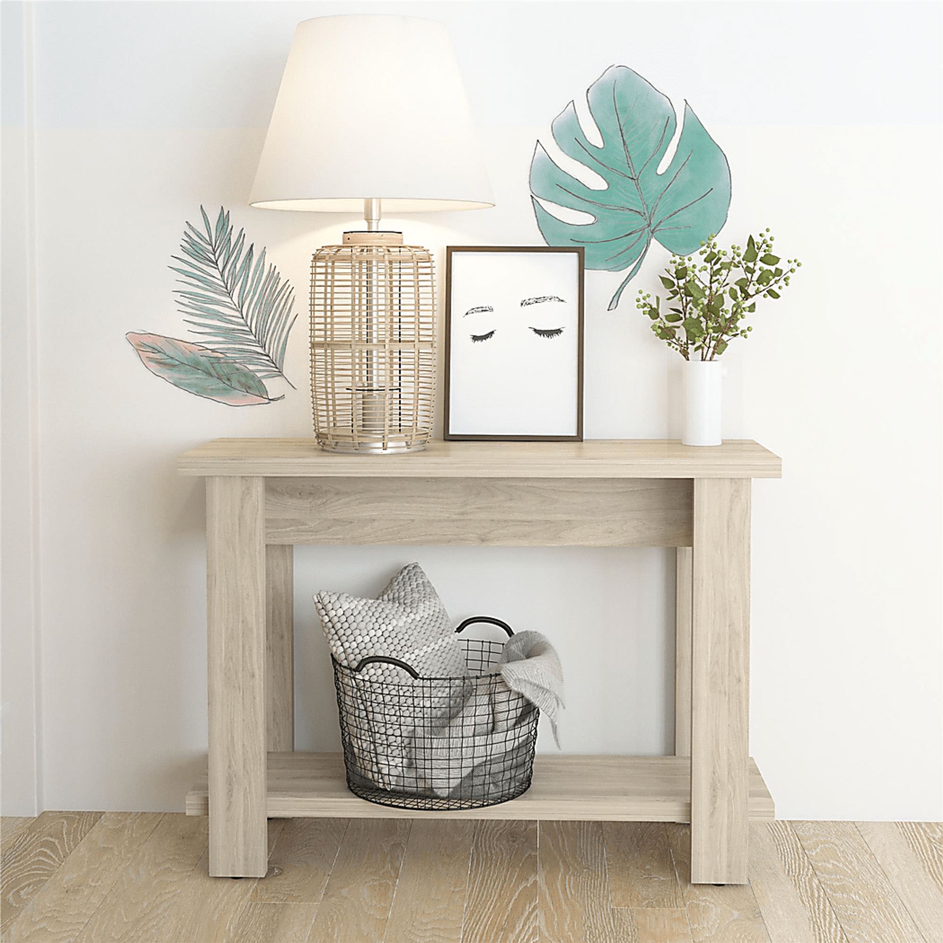 Brehms Walnut Console Table - Image 3