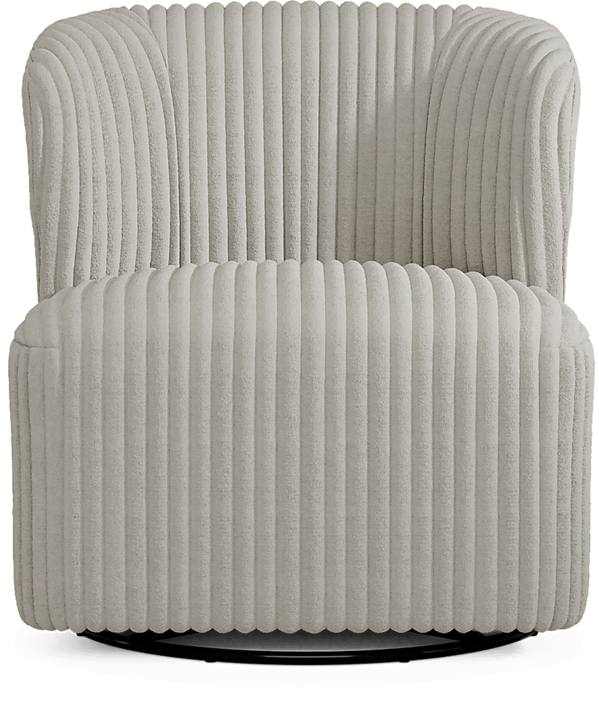 Breigh Gray Swivel Chair - Image 2