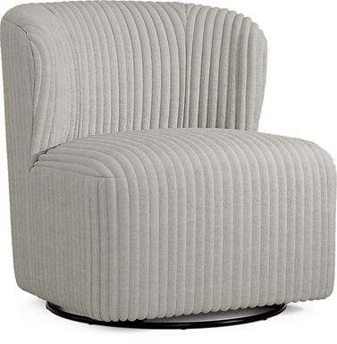 Breigh Gray Swivel Chair