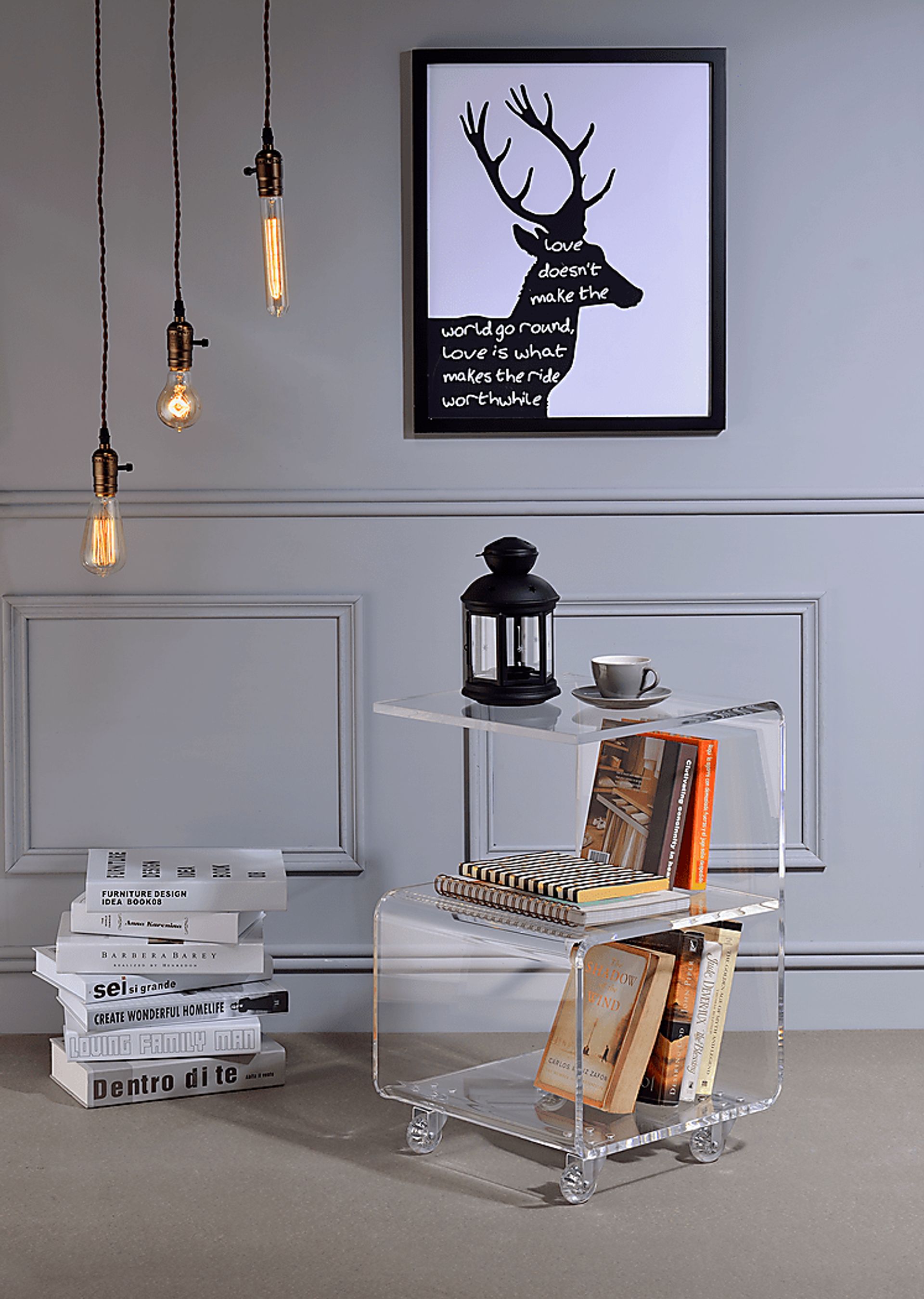 Brelino Clear Accent Table - Image 3