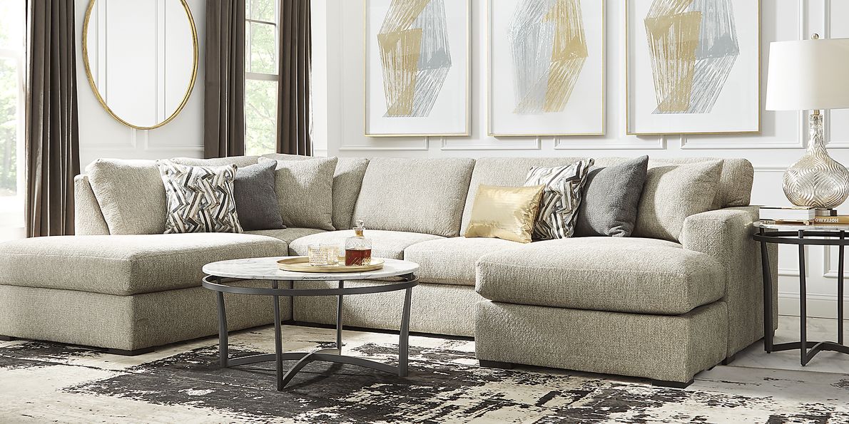 Bremen Beige 2 Pc Sectional Rooms To Go