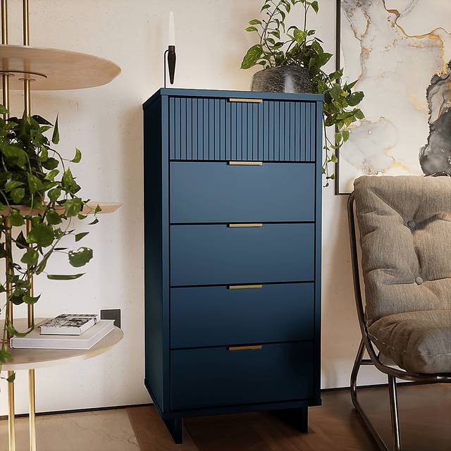 Bremmer I Midnight Blue Dresser - Thumbnail - Image 2