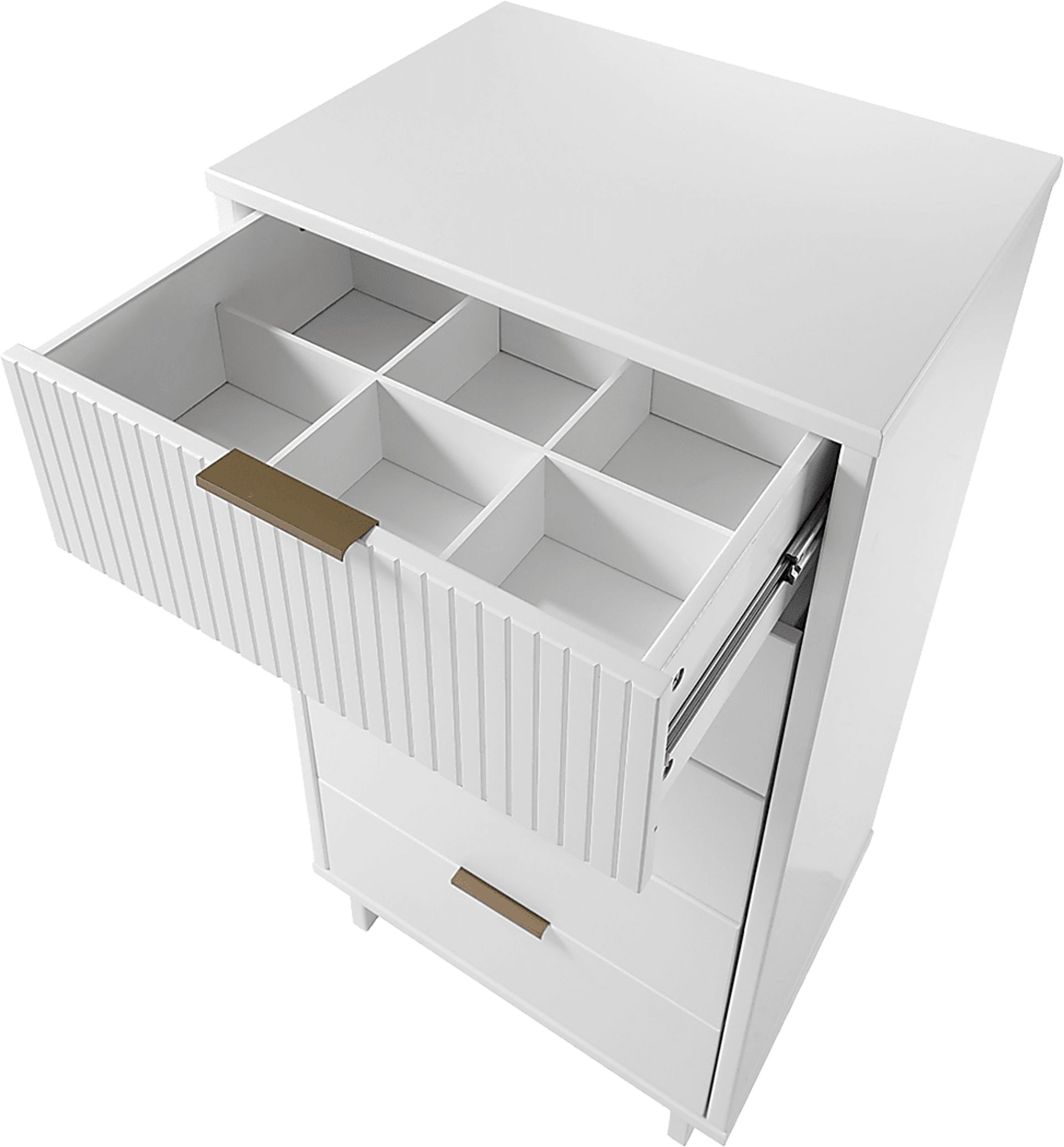 Bremmer I White Dresser - Image 5