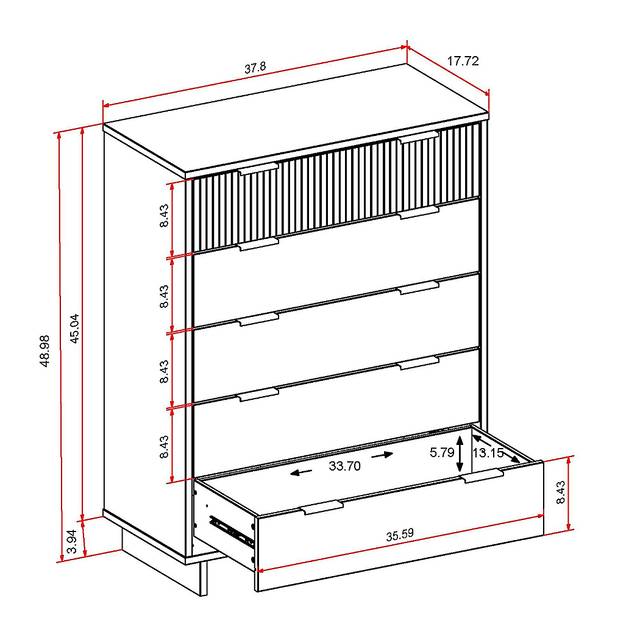 Bremmer III Black Dresser - Thumbnail - Image 10