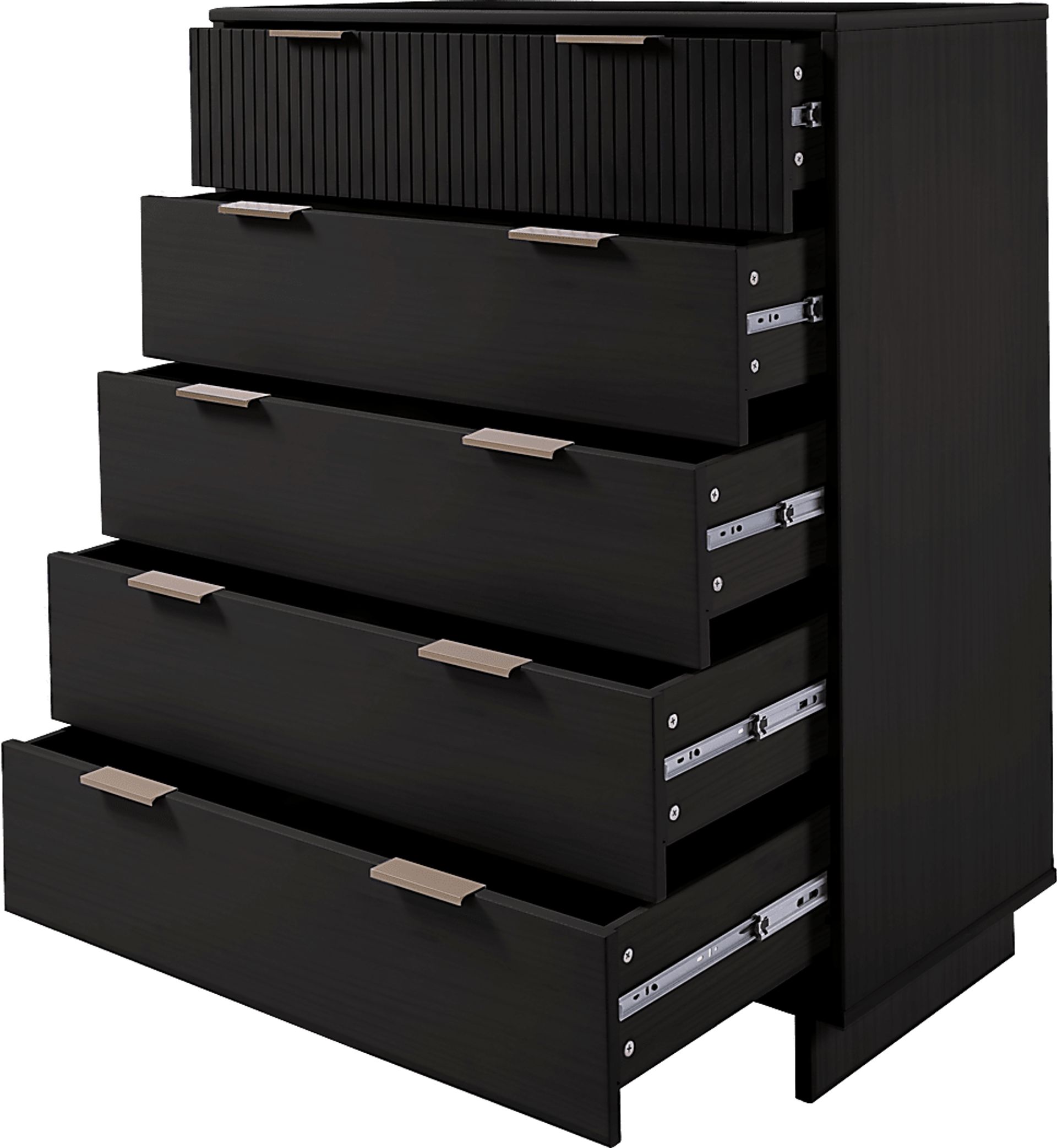 Bremmer III Black Dresser - Image 7