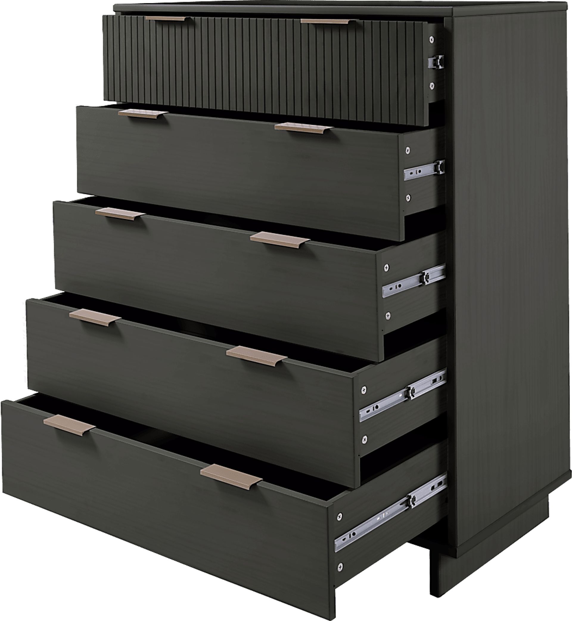 Bremmer III Dark Gray Dresser - Image 6