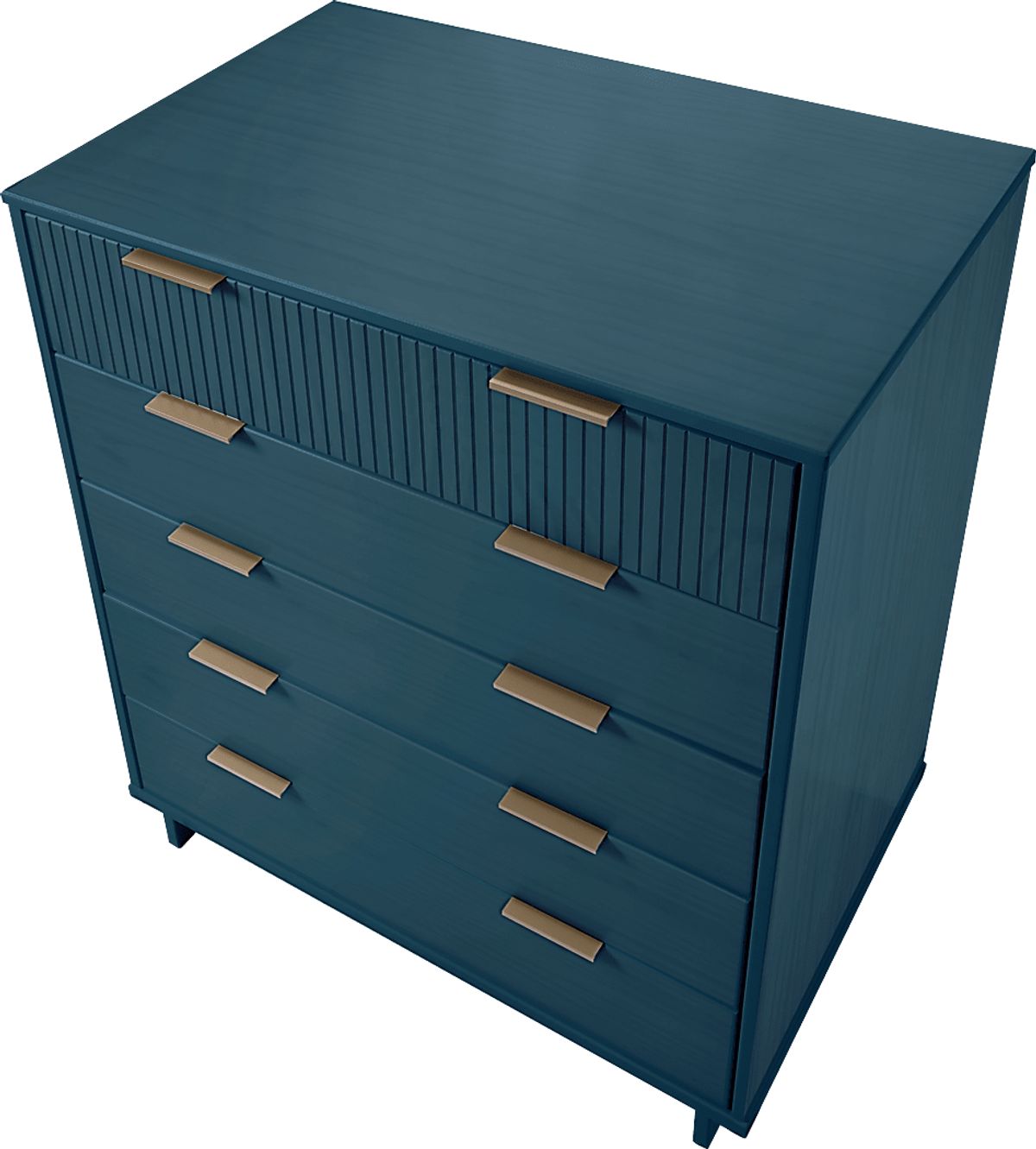 cotton black mini dress Swedish Blue 3-Drawer Chest – Large Brass Pulls & Ballerina Legs – Le  Chateau