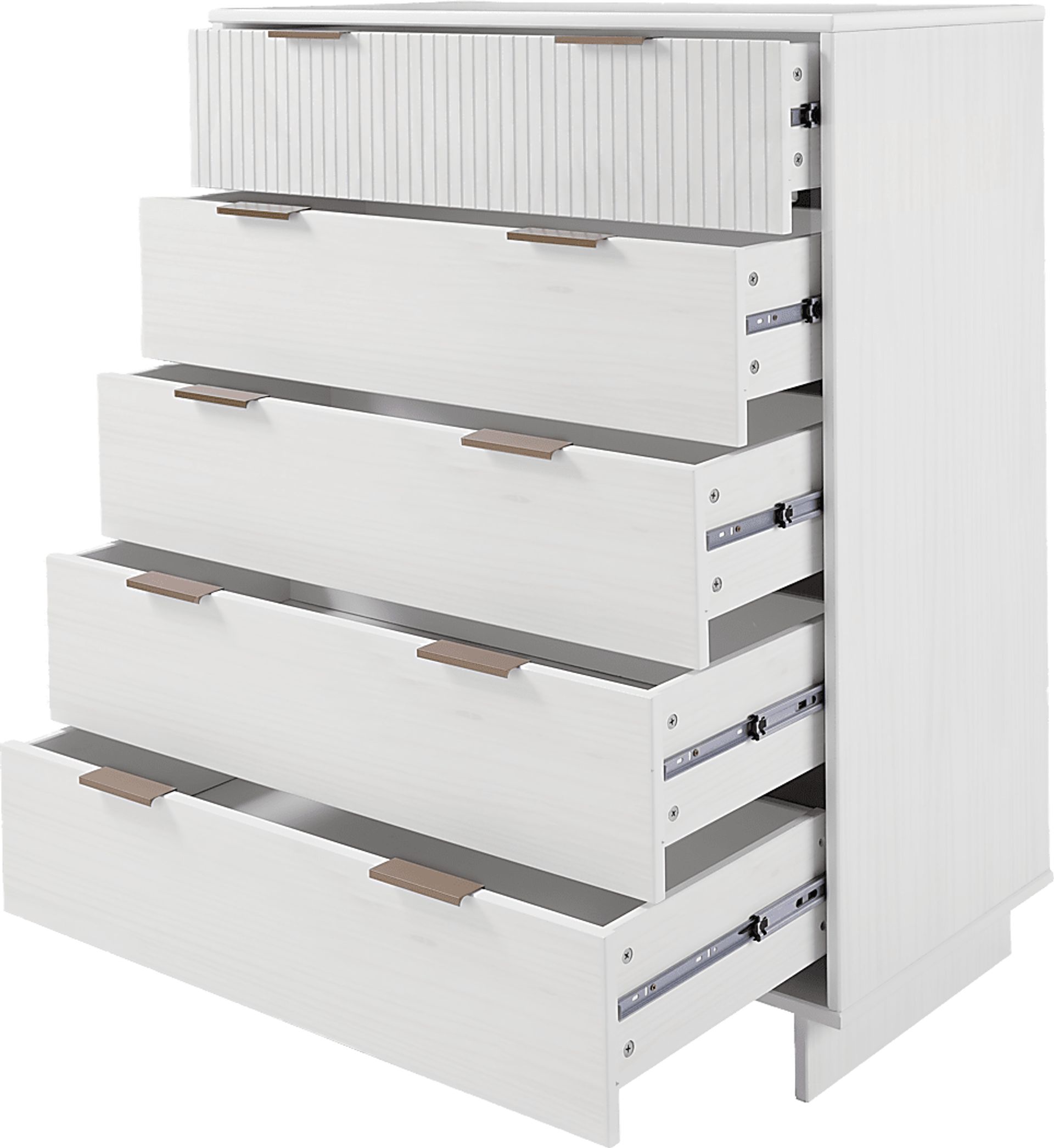 Bremmer III White Dresser - Image 6