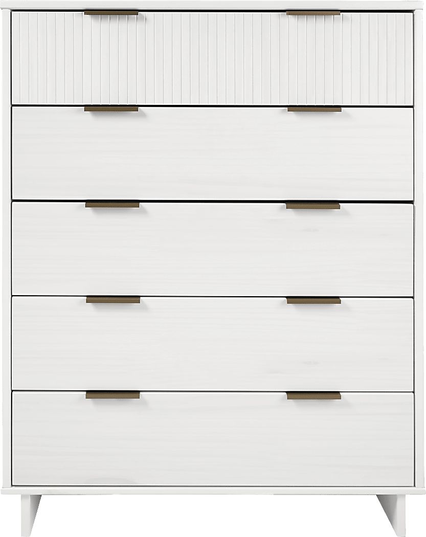 Bremmer III White Dresser