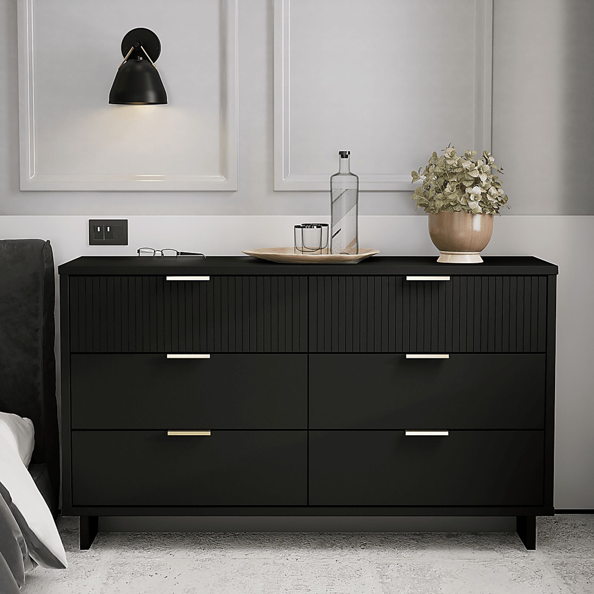 Bremmer IV Black Dresser - Image 2