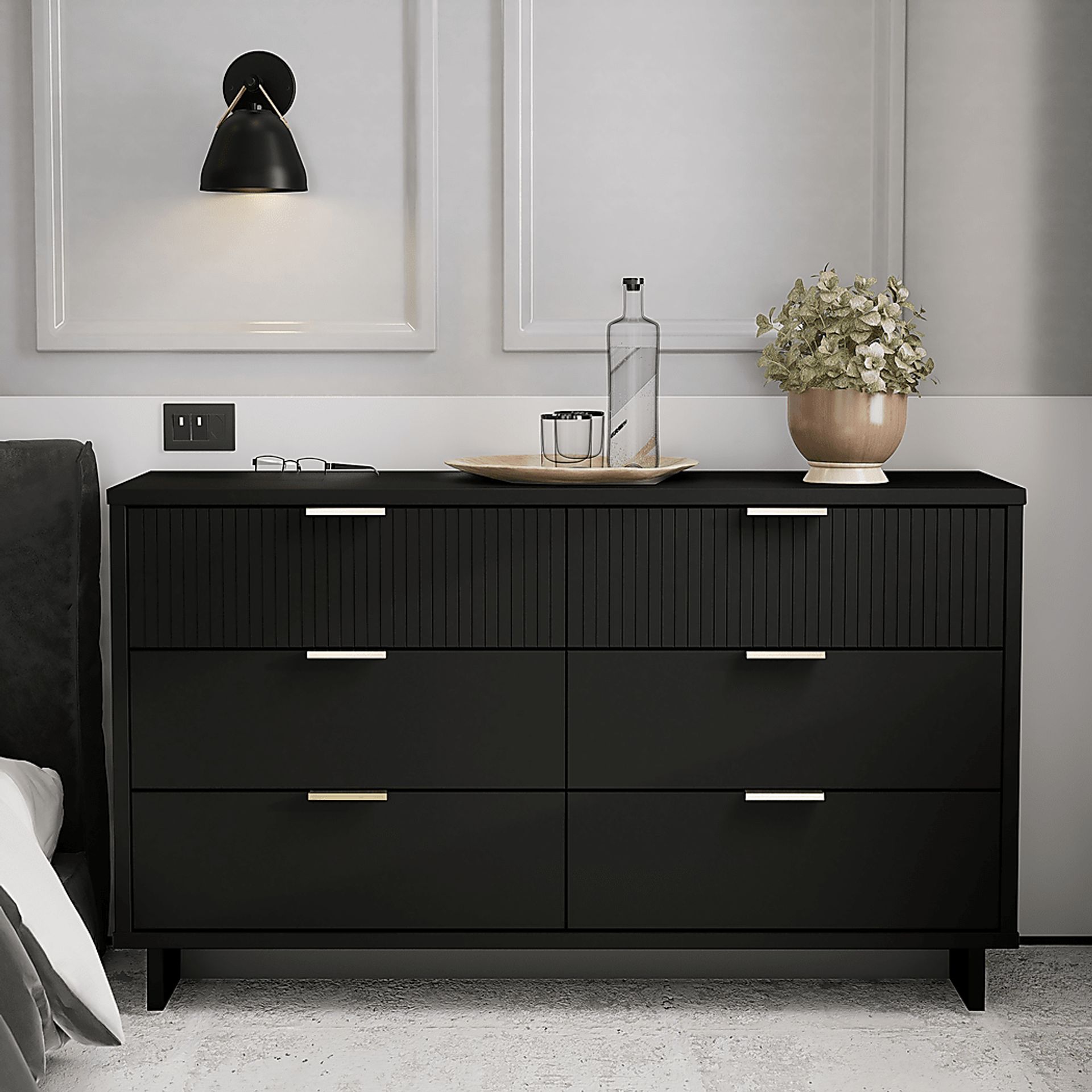 Bremmer IV Black Dresser - Image 2