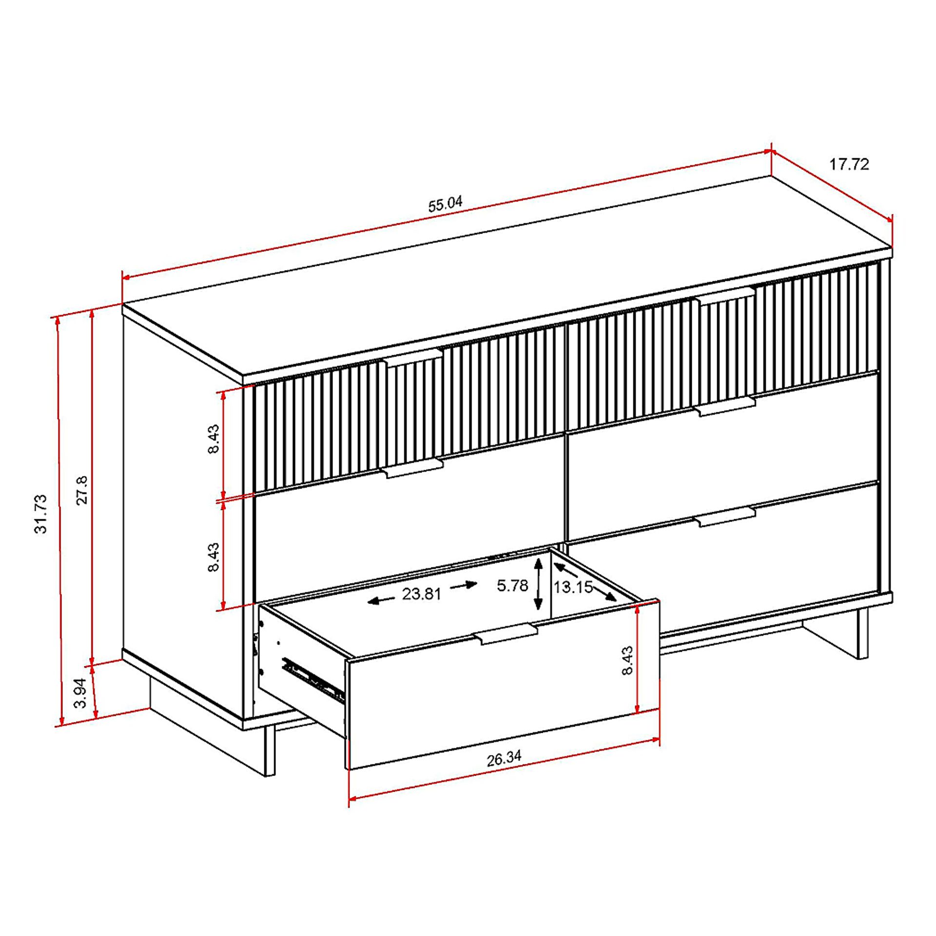 Bremmer IV Dark Gray Dresser - Image 11