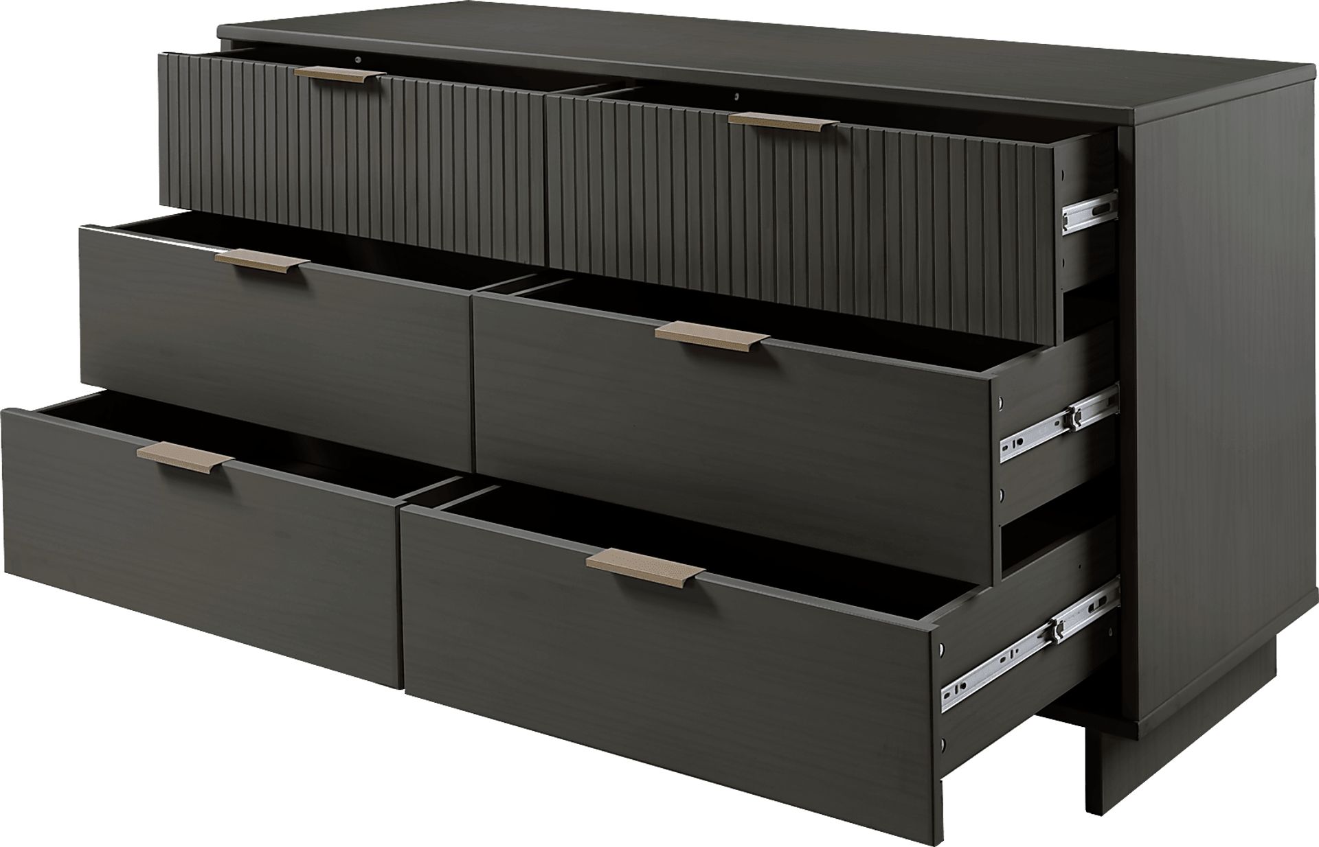 Bremmer IV Dark Gray Dresser - Image 6