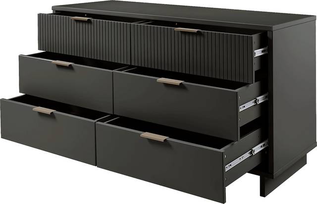 Bremmer IV Dark Gray Dresser - Thumbnail - Image 7