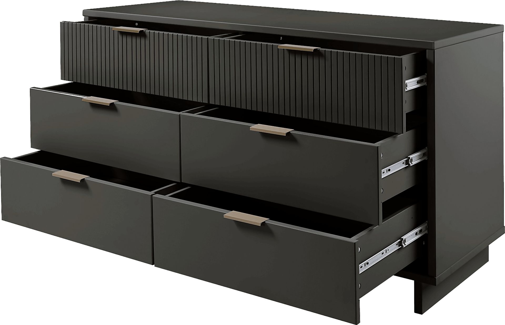 Bremmer IV Dark Gray Dresser - Image 7