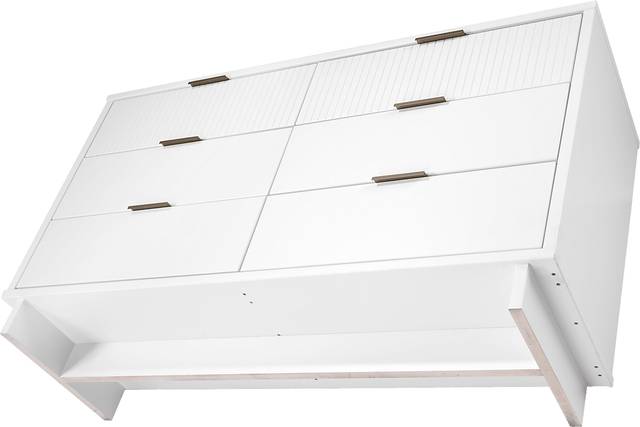 Bremmer IV White Dresser - Thumbnail - Image 3