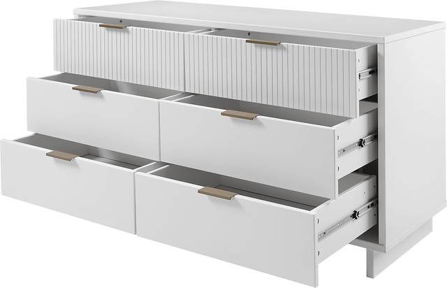 Bremmer IV White Dresser - Thumbnail - Image 5