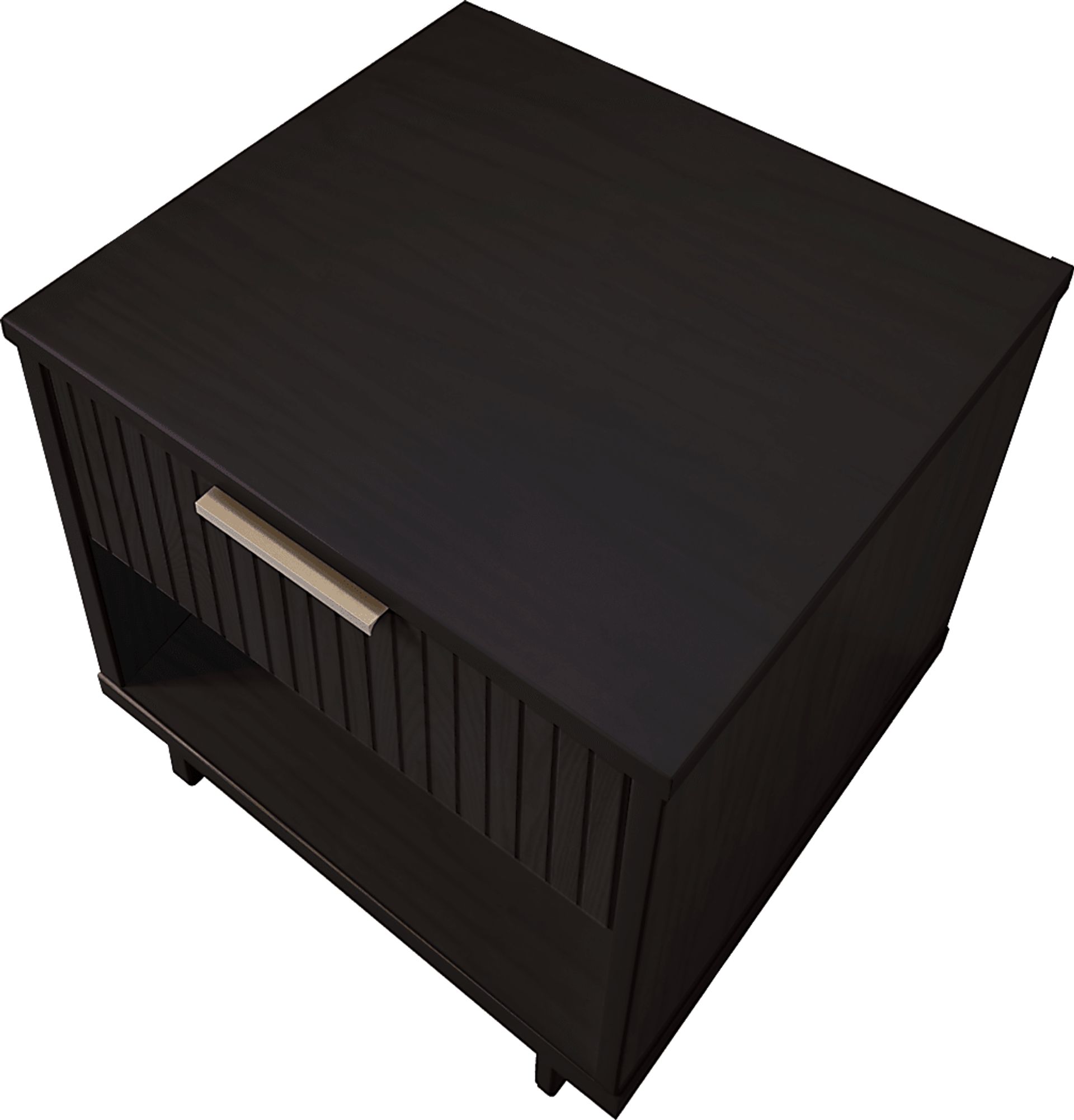 Bremmer V Black Nightstand - Image 7