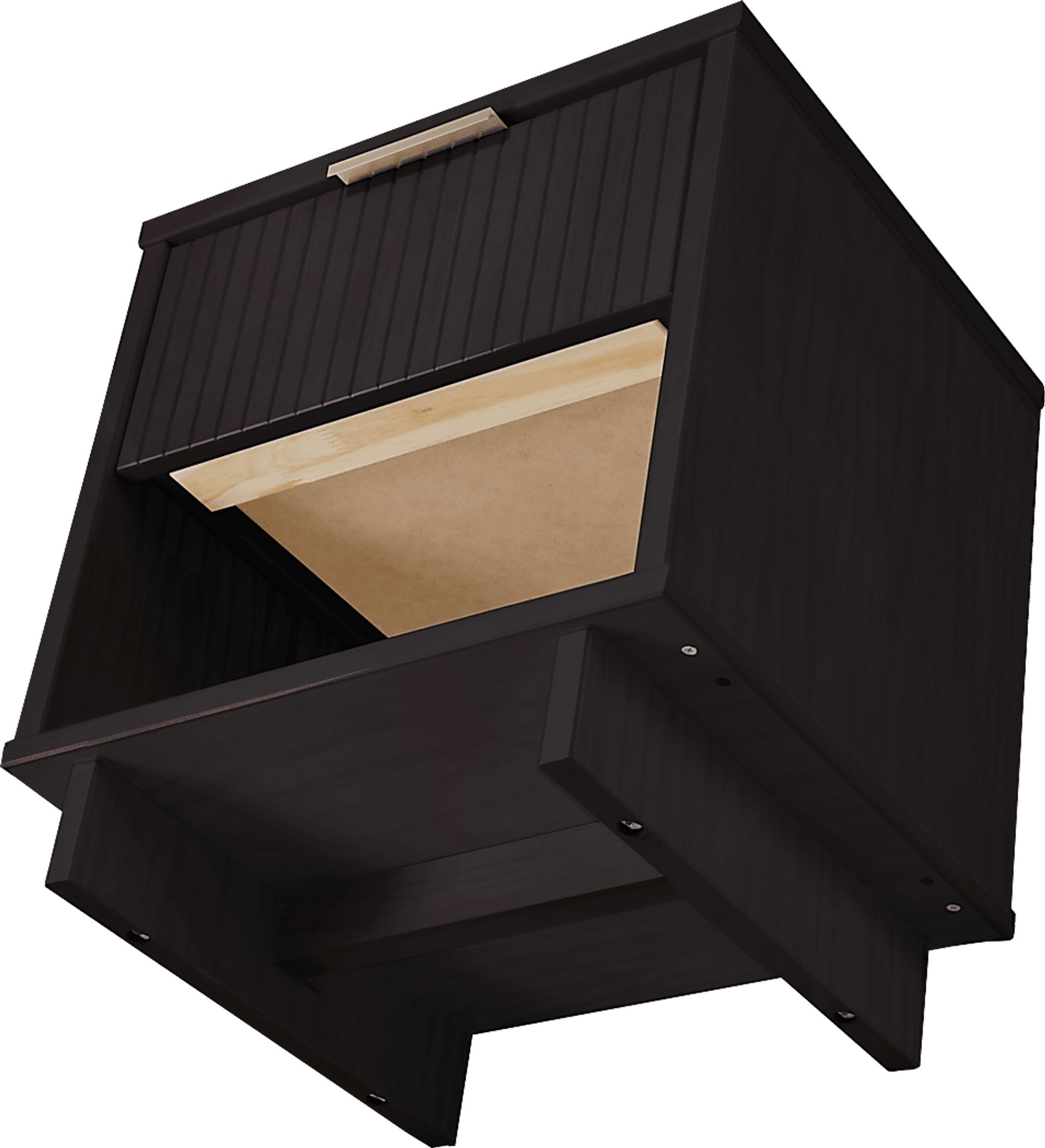 Bremmer V Black Nightstand - Image 8