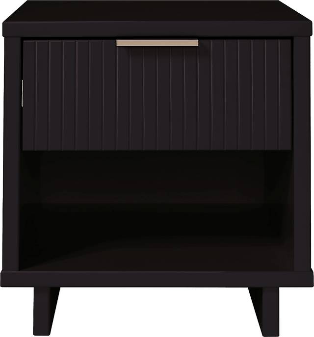 Bremmer V Black Nightstand - Thumbnail - Image 3