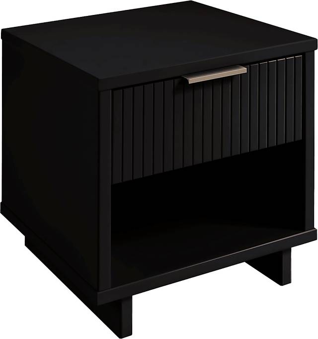 Bremmer V Black Nightstand - Thumbnail - Image 1