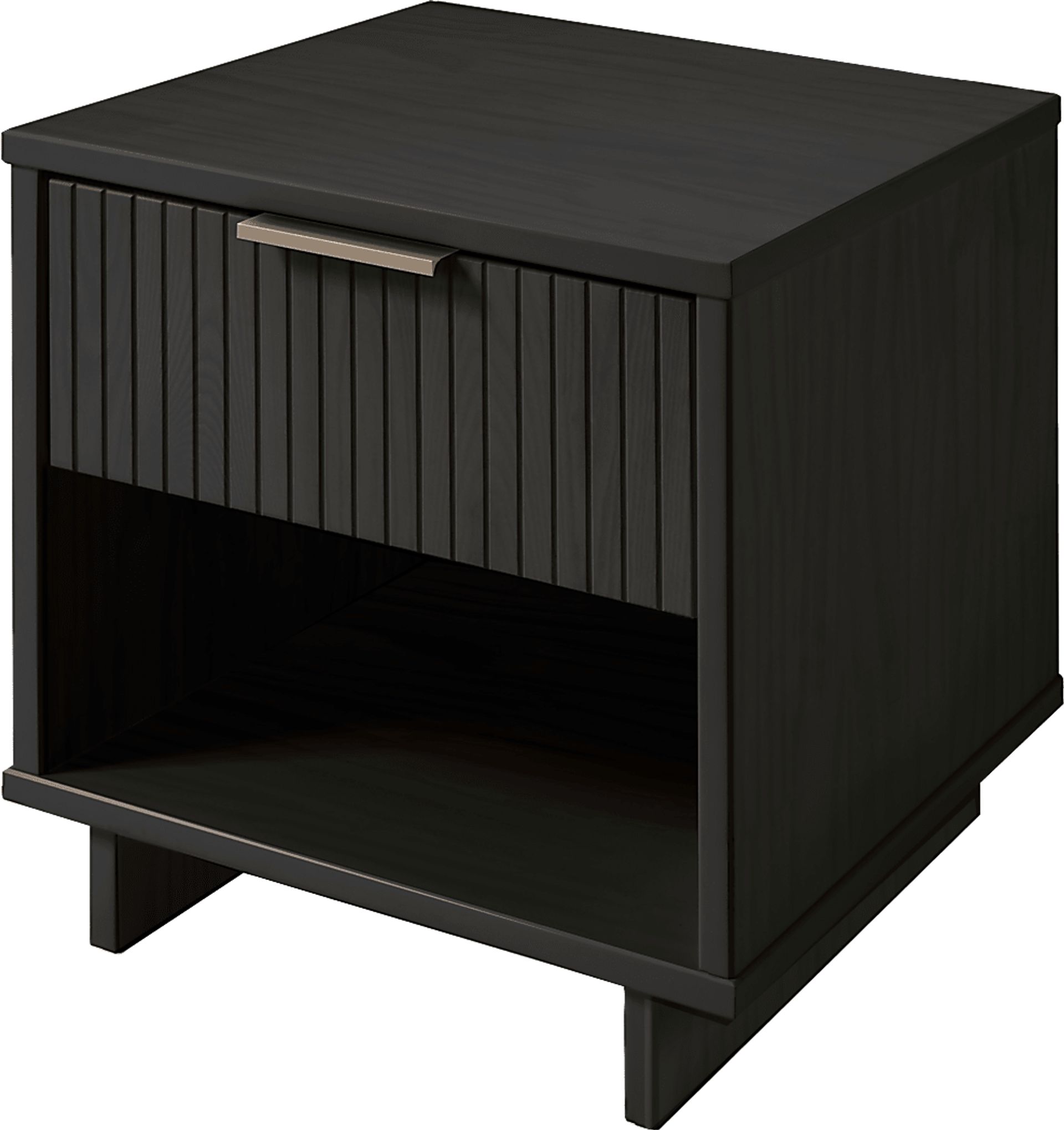 Bremmer V Dark Gray Nightstand - Image 5