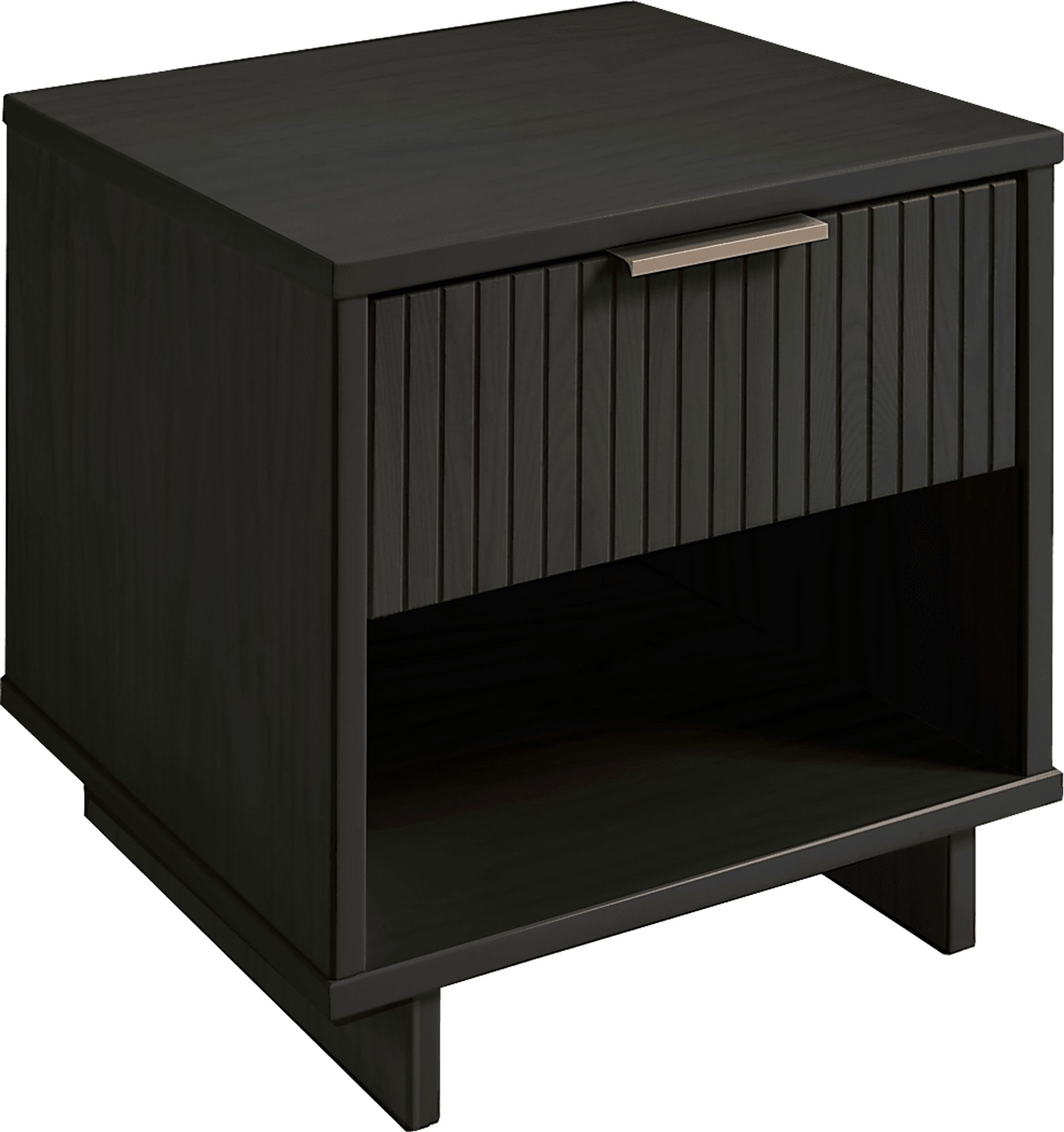 Bremmer V Dark Gray Nightstand - Image 6
