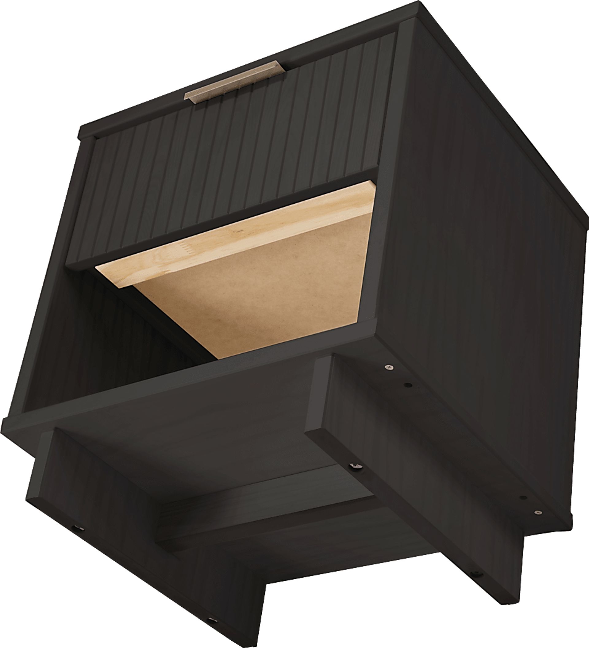 Bremmer V Dark Gray Nightstand - Image 8