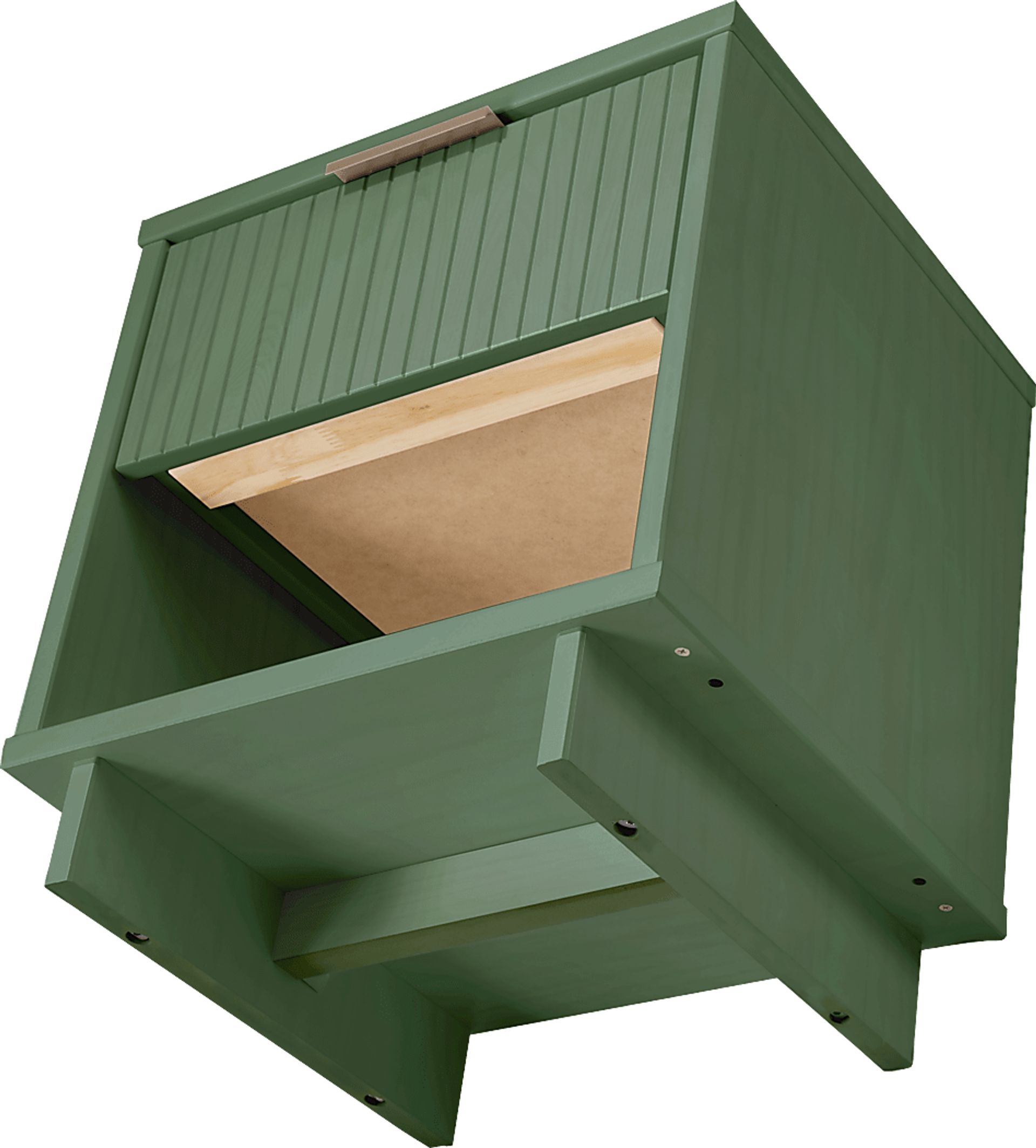 Bremmer V Green Nightstand - Image 9
