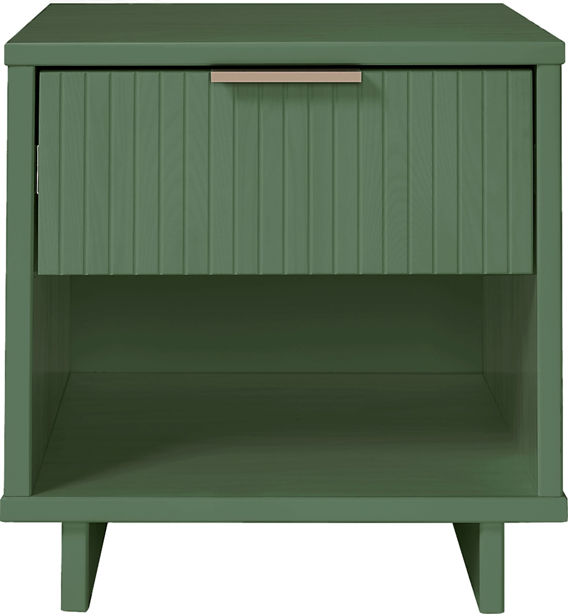 Bremmer V Green Nightstand - Image 1