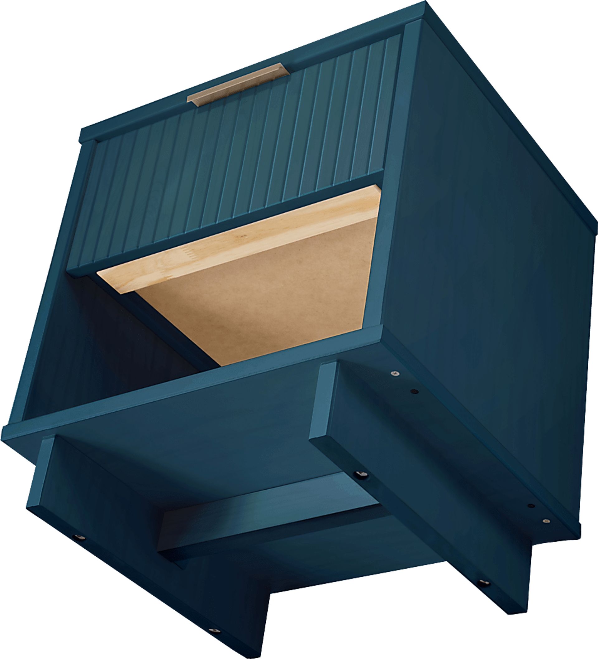 Bremmer V Midnight Blue Nightstand - Image 8
