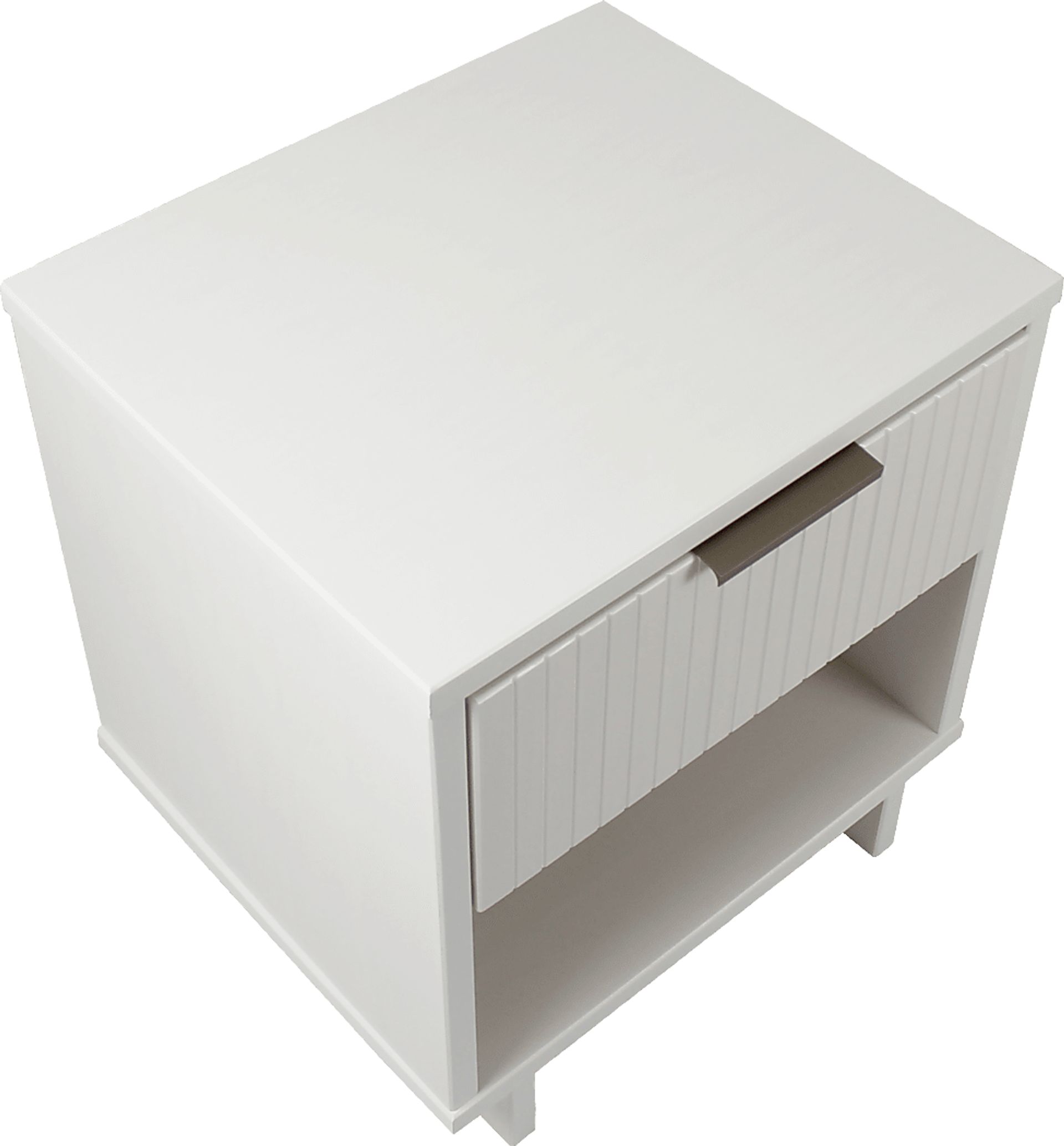 Bremmer V White Nightstand - Image 8