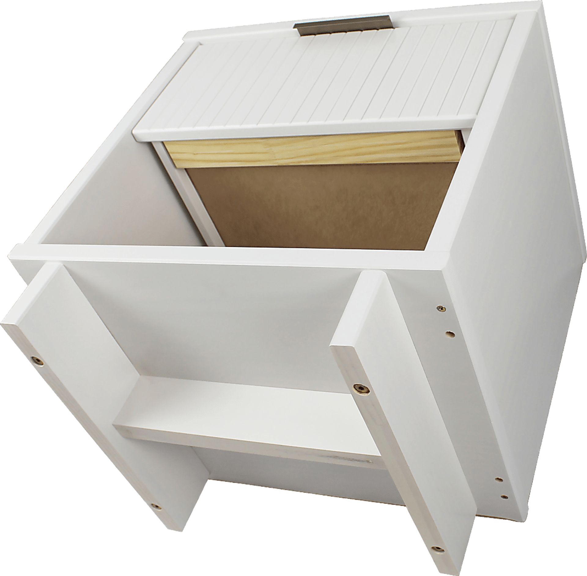 Bremmer V White Nightstand - Image 9