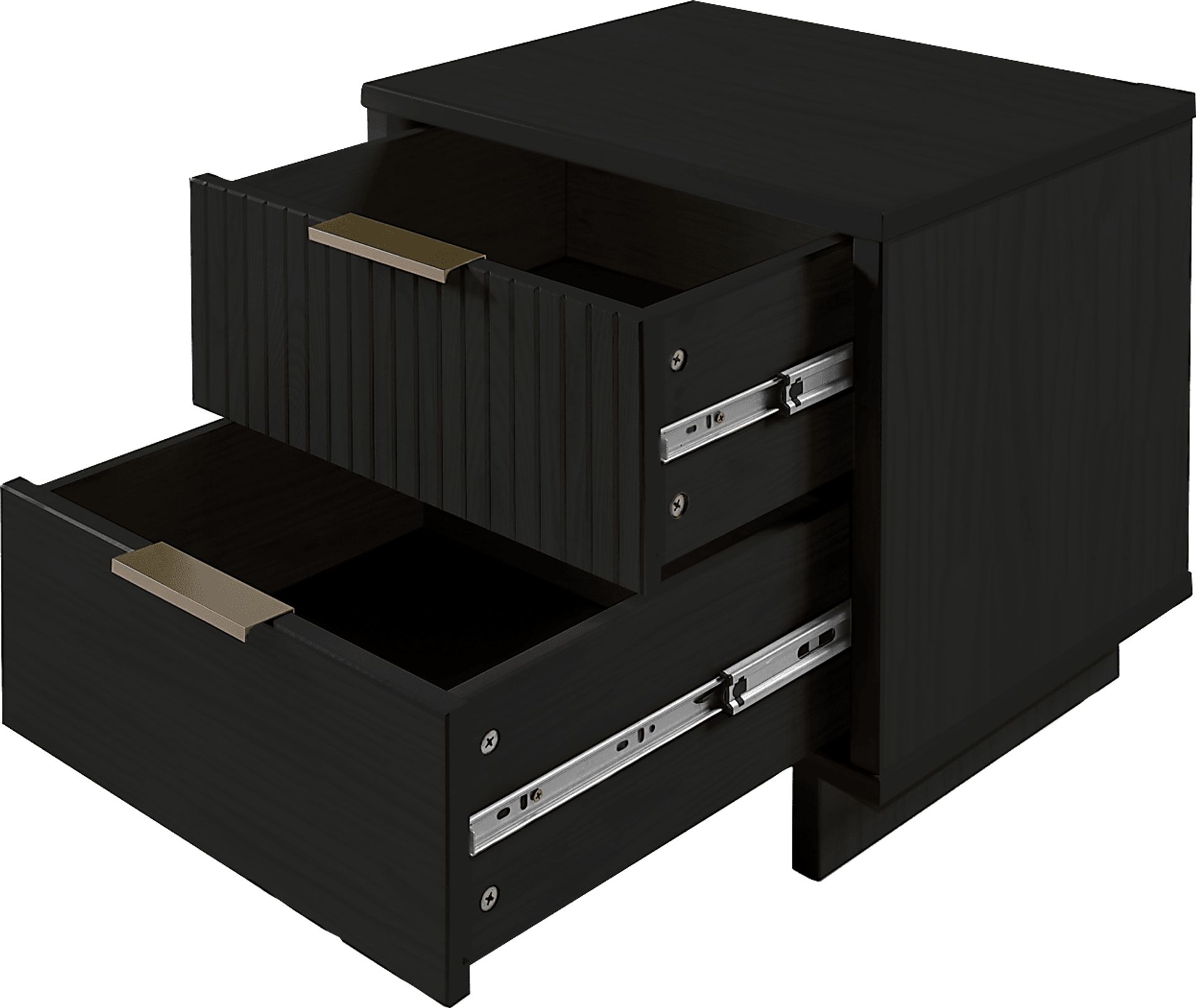 Bremmer VI Black Nightstand - Image 7