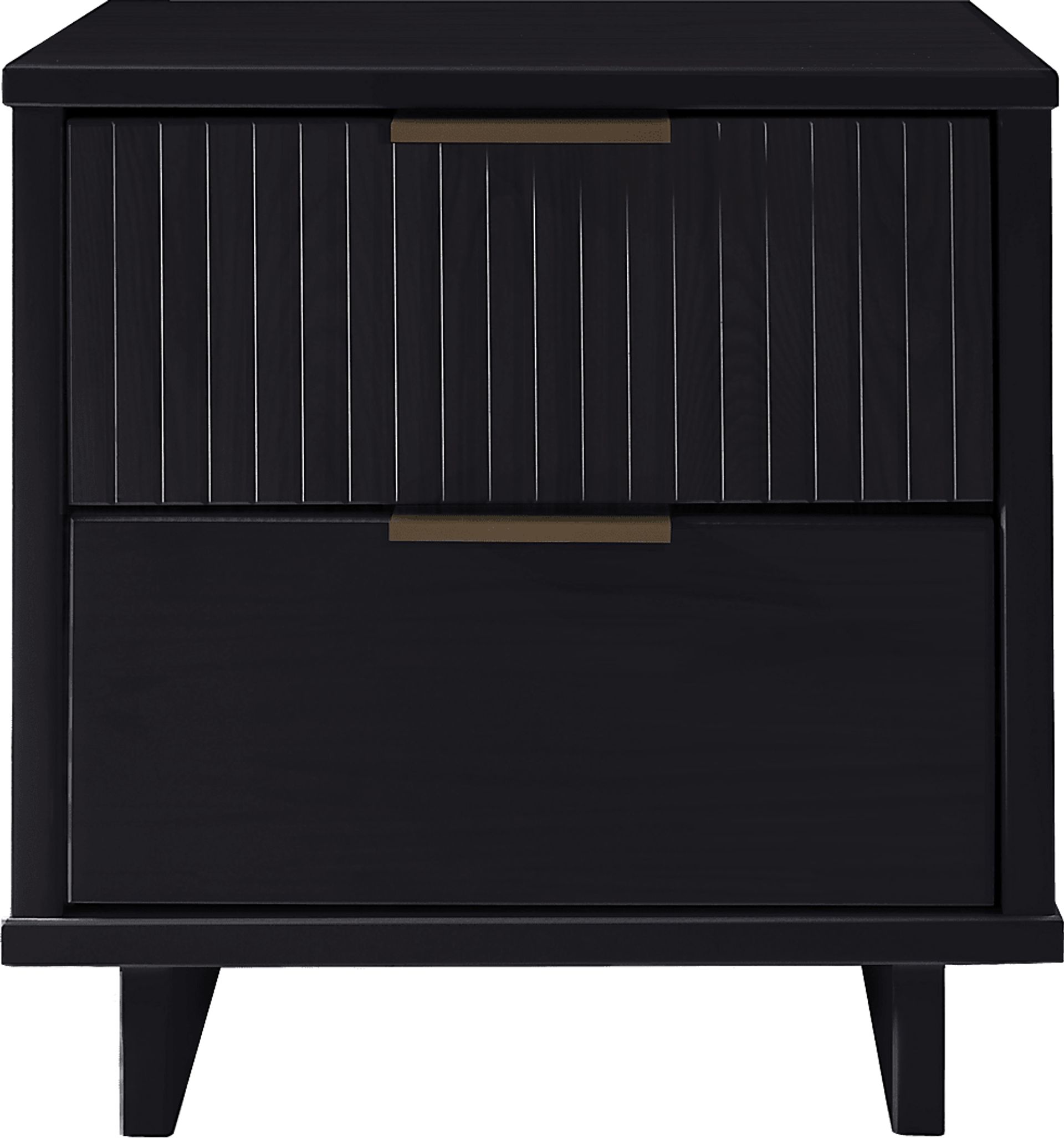 Bremmer VI Black Nightstand - Image 1